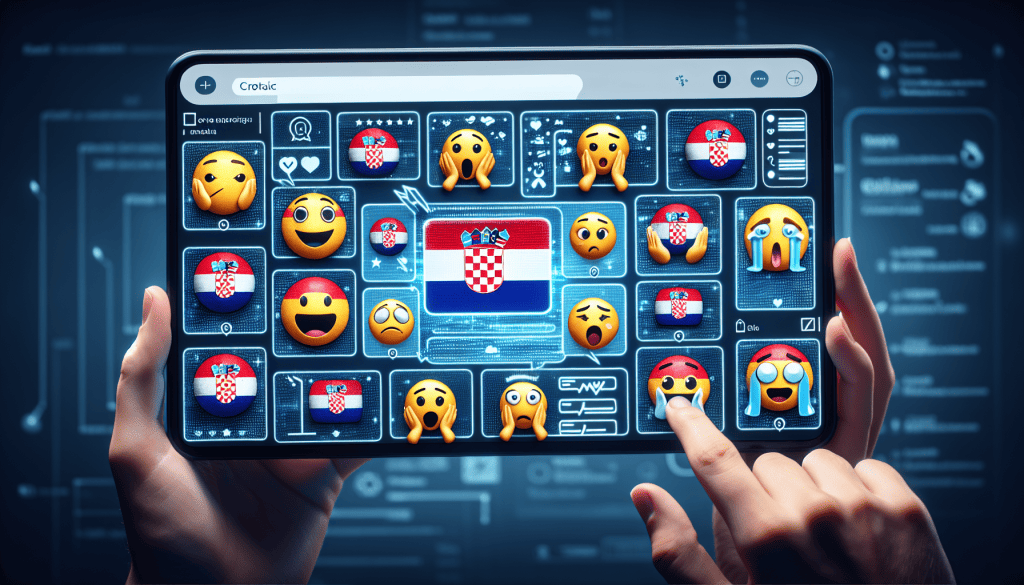 Hrvatski emotikoni: Simboli koji oblikuju izražavanje emocija u chatu