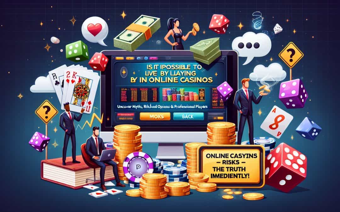 Možeš li živjeti od igranja u online casinu?