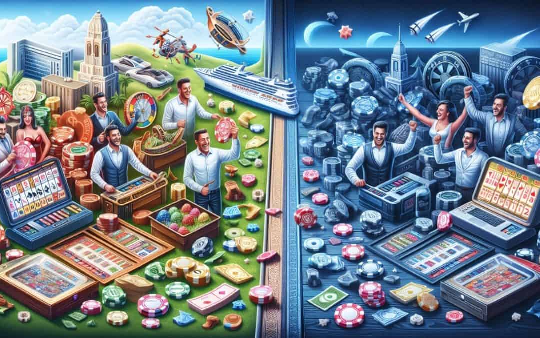 Usporedba fizičkih i online casina Što zapravo imaš od toga