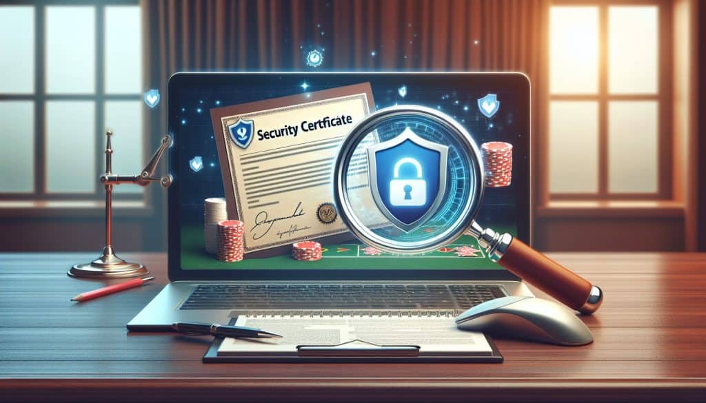 Kako prepoznati sigurnosne certifikate online casina?