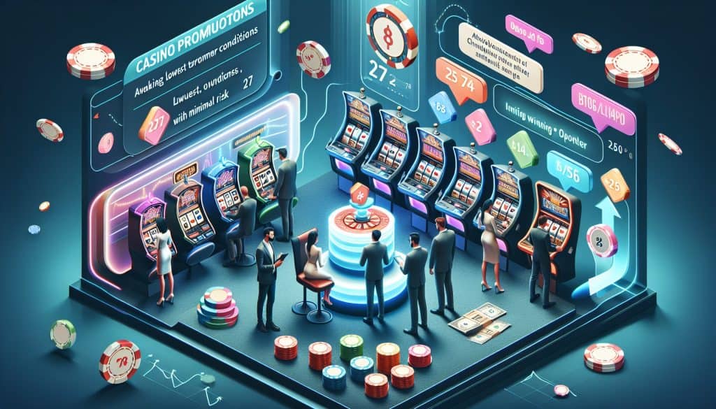 Kako koristiti casino promocije s najnižim uvjetima obrtaja?