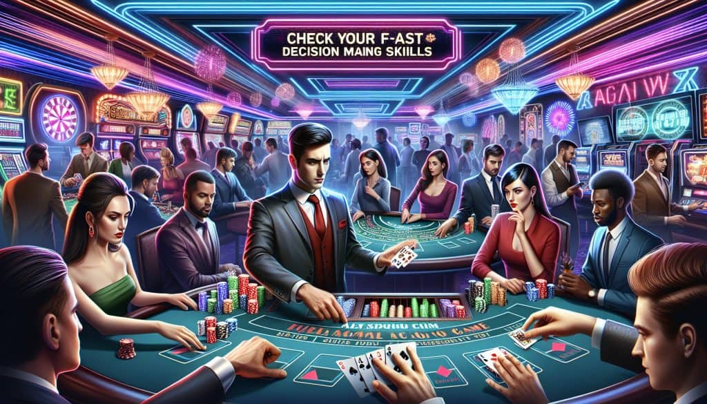 Casino igre koje testiraju tvoju brzinu odlučivanja