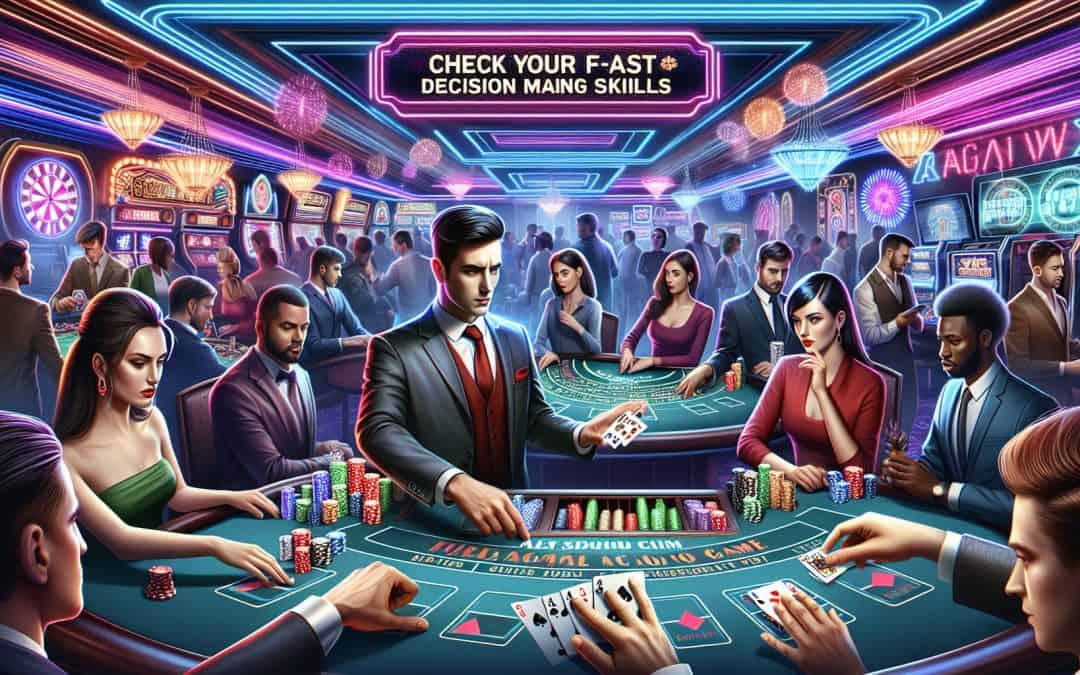 Casino igre koje testiraju tvoju brzinu odlučivanja
